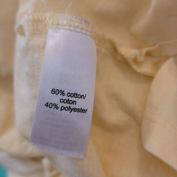 Maurices Yellow Baseball The Only BS I Need Tee Size Large - Picture 5 of 8